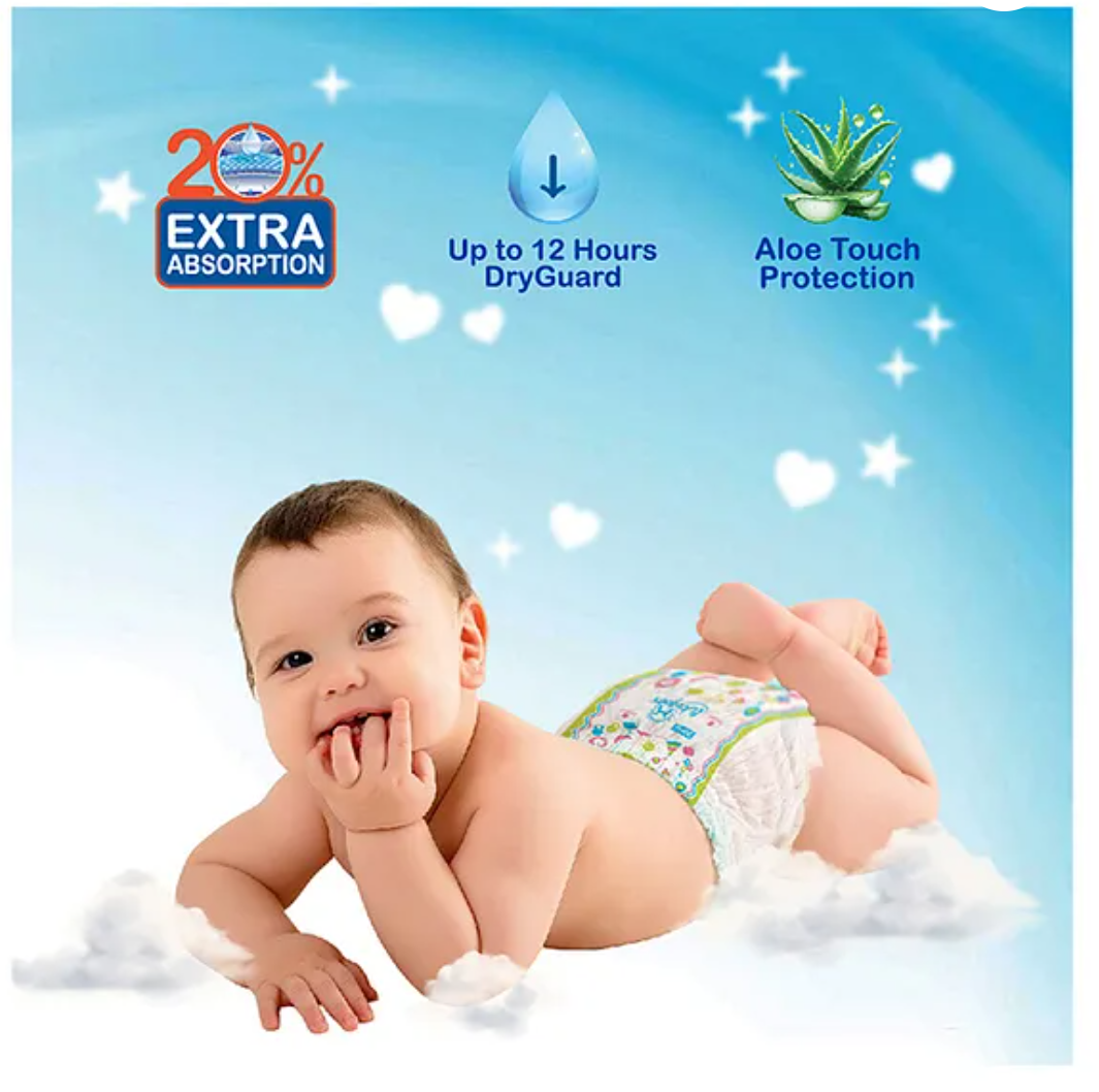 DOMS WOWPER DIAPER L1 PACK OF 50