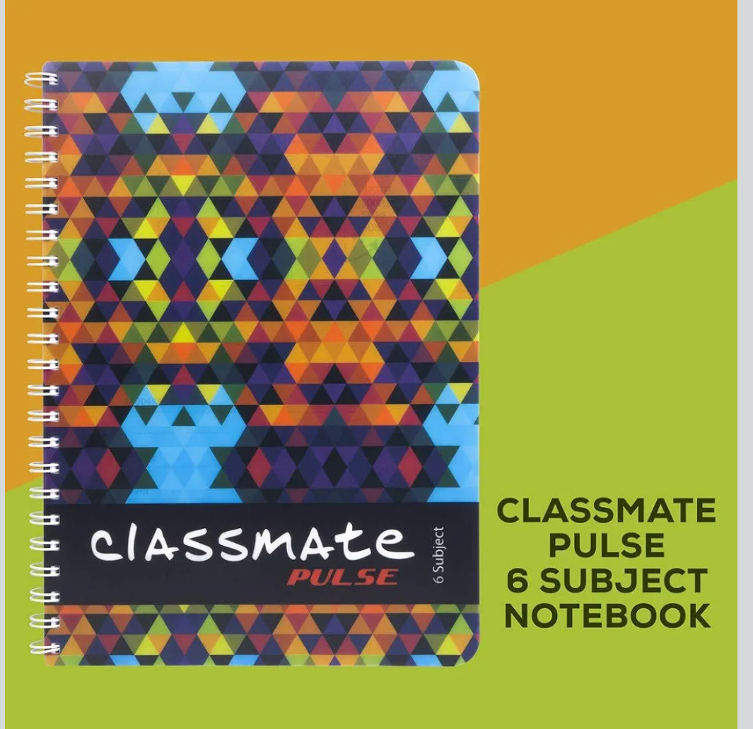 Classmate Pulse 297x210 A4 Spiral HINDI Page 314 Pack of 6