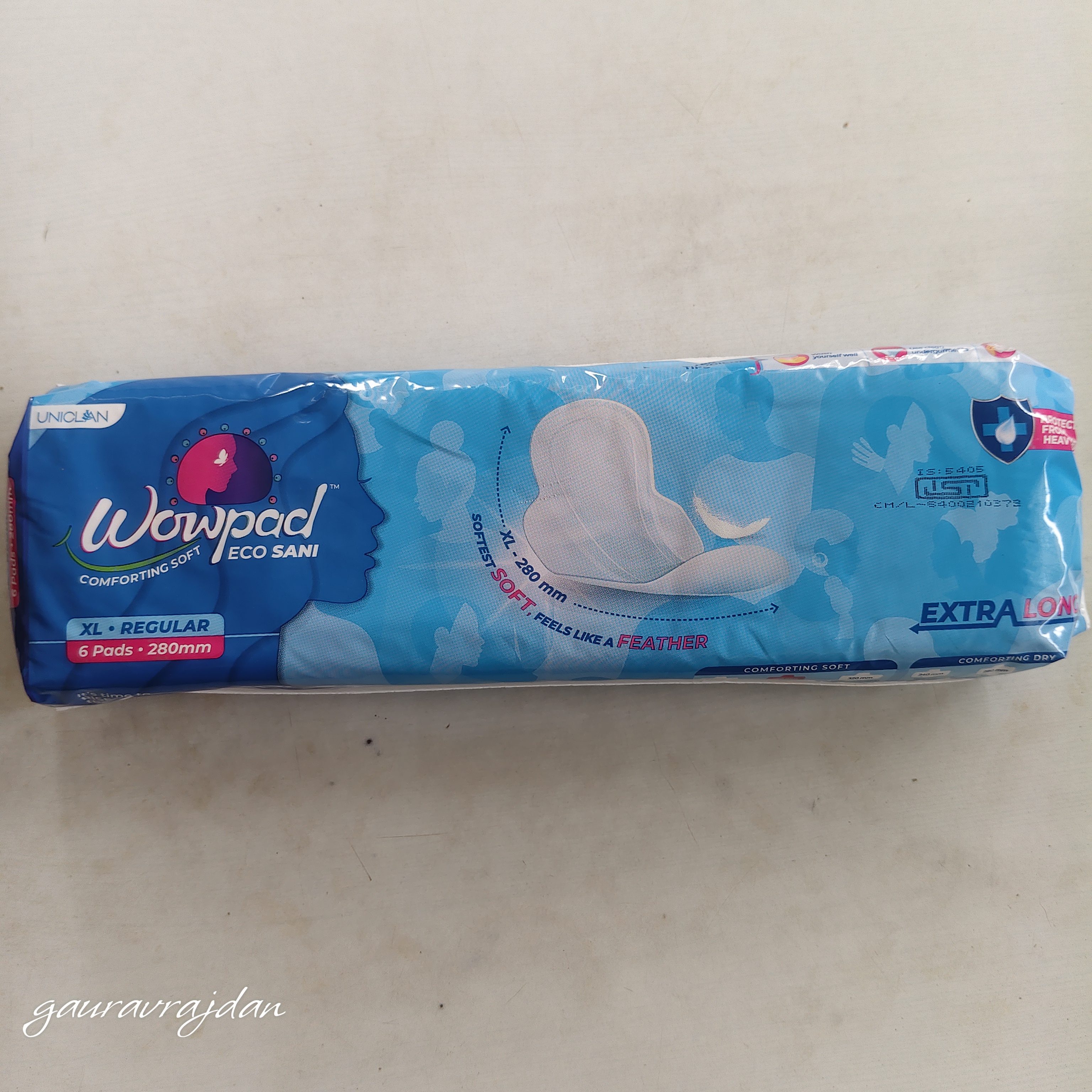 Wowpads XL6 280mm Pack of 12